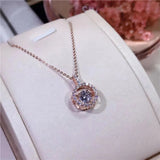 Bling CZ Choker Pendant Necklace for Women