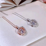 Bling CZ Choker Pendant Necklace for Women