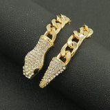 Zircon Cuban Chains Set for Women