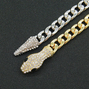 Zircon Cuban Chains Set for Women