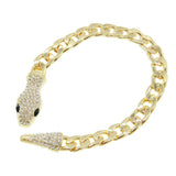 Zircon Cuban Chains Set for Women