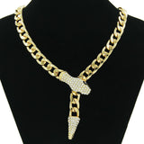 Zircon Cuban Chains Set for Women