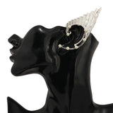 Mermaid Elf Pearl Ear Hanging Retro Wing Shape Ear Clip