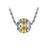 Taoist Mysticism Rosary Pendant Necklace Men Luck Beads Torque Jewelry