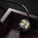Taoist Mysticism Rosary Pendant Necklace Men Luck Beads Torque Jewelry