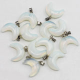 Opal Stone Pendants for Jewelry Making Necklaces