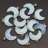Opal Stone Pendants for Jewelry Making Necklaces