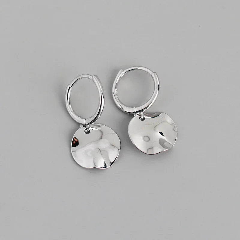 S925 Sterling Silver Ear Clip Earrings Female