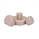 Leather Ring Box Jewelry Gift Packing Box