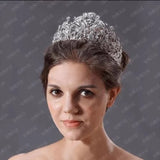 European Hair Accessories Bride Tiaras Wedding Dress Headpiece