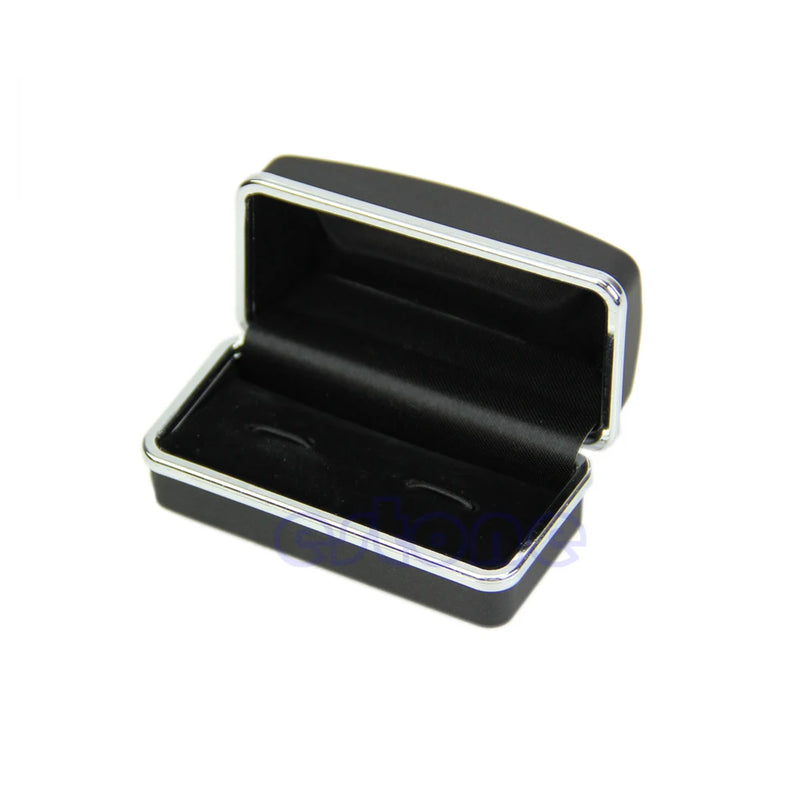 Cufflinks Jewelry Storage Box Holder Dropship