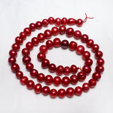 Red Potato Freshwater Pearl Beads 15'' Strand DIY Jewelry Making