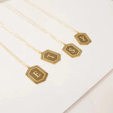 26 Letters Necklace Personalised for Women Men Stainless Steel