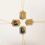 26 Letters Necklace Personalised for Women Men Stainless Steel