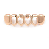 Rock Style Hip Hop Hollow Open Face Teeth Grill Caps Set