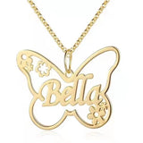 Name Necklace Nameplate Chain Personalized Stainless Steel
