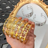 Stainless Steel Zircon Name Bracelet Adjustable Full Diamond Letter Bracelet