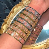 Stainless Steel Zircon Name Bracelet Adjustable Full Diamond Letter Bracelet
