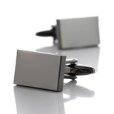 Personalized Engrave Rectangle Cufflinks for Men