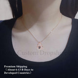Heart-Shaped Projection Pendant Personalized Photo Gift Love Memories