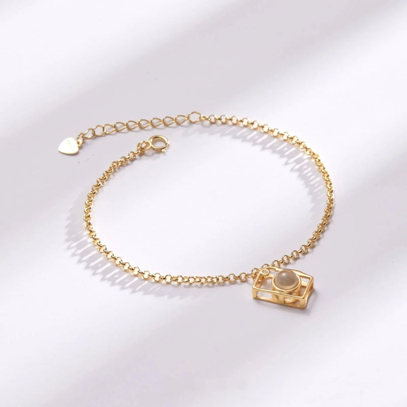 Projection Bracelet Camera Pendant Personalized Photos