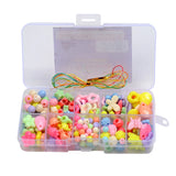 Acrylic Multicolor Beaded Necklace DIY Creative Home Decor Girls Toys