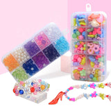 Acrylic Multicolor Beaded Necklace DIY Creative Home Decor Girls Toys