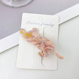 Cartoon Cat Hairpin Acetate Fiber Hair Clips for Women Girls