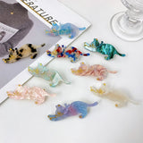 Cartoon Cat Hairpin Acetate Fiber Hair Clips for Women Girls