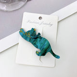 Cartoon Cat Hairpin Acetate Fiber Hair Clips for Women Girls