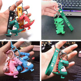 Dino Keychain Pendant T-Rex Doll Couple Keychain Pendant