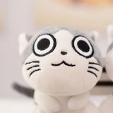 Cat Plush Stuffed Doll Keychain Bag Pendant Charms Animal Key Chain Ring Holder