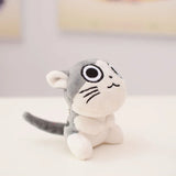 Cat Plush Stuffed Doll Keychain Bag Pendant Charms Animal Key Chain Ring Holder