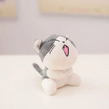 Cat Plush Stuffed Doll Keychain Bag Pendant Charms Animal Key Chain Ring Holder