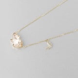 Crystal Charm Pig Necklace for Women Chain Gift