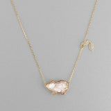 Crystal Charm Pig Necklace for Women Chain Gift