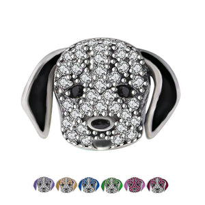 Dog Bead Silver Charms For Women Original Beads Lucky Jewelry Making