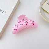Fruit Series Shark Tooth Clips Acrylic Hairpin Claws Party Accessories