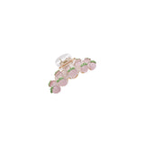 Japanese Sweet Peach Hairpin Transparent Pink Clip