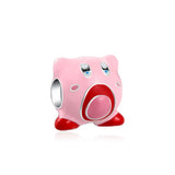 925 Sterling Silver Rabbit Bear Mushroom Cup Charm Bead for Bracelet