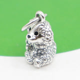 Paw Print & Heart Charm Beads for Silver 925 Bracelet DIY Jewelry
