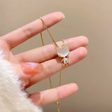 Tiger Pendant Necklace Women's Clavicle Chain Party Necklace