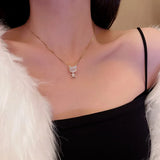 Tiger Pendant Necklace Women's Clavicle Chain Party Necklace