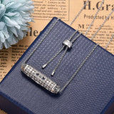 Cylinder Eyes Necklace Silver Evil Eye Pendant Vintage Necklaces For Women