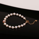 CZ Zircon Inlaid OT Buckle Bracelet for Girls