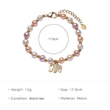 CZ Zircon Inlaid OT Buckle Bracelet for Girls