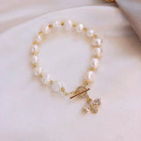 CZ Zircon Inlaid OT Buckle Bracelet for Girls