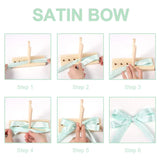Wooden Bow Bowknot Maker 5-in-1 Ribbon Craft Tool