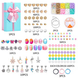 DIY Bracelet Making Kit with Charms, Beads, String