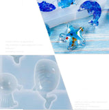 Crystal Epoxy Mould Jewelry Ocean Wind Series Small Bio Silicone Mould